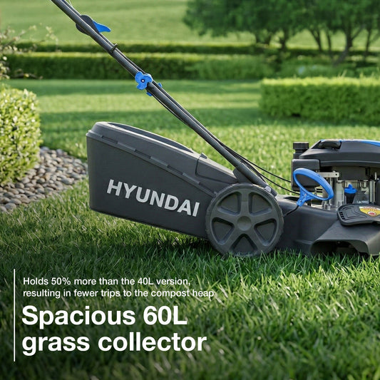 Hyundai 18" / 46cm Self-Propelled Petrol Lawnmower (HYM18150SPX) – view 2