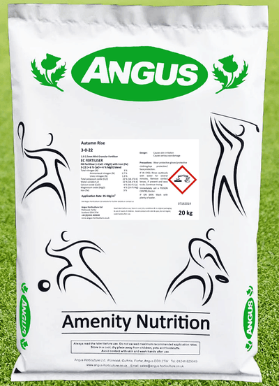 Autumn Rise 3-0-22 autumn lawn fertiliser 20kg bulk bag by Mowd