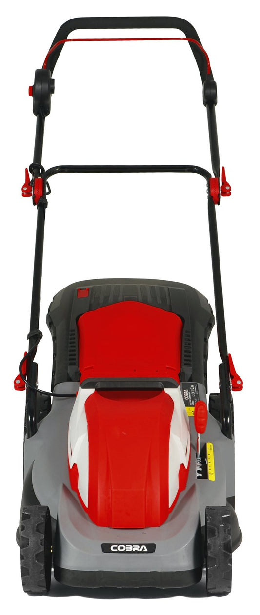 Cobra GTRM43 electric lawnmower, front view