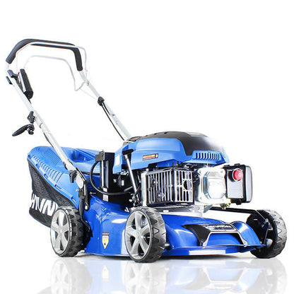 Hyundai HYM430SPE electric-start self-propelled petrol lawnmower