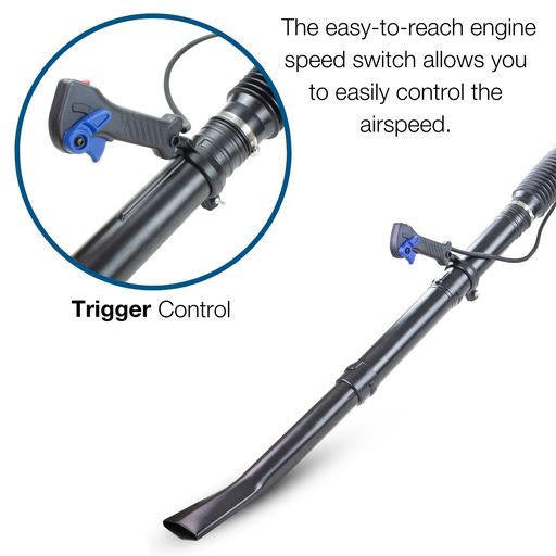 Hyundai HYB5200 backpack petrol leaf blower view 5
