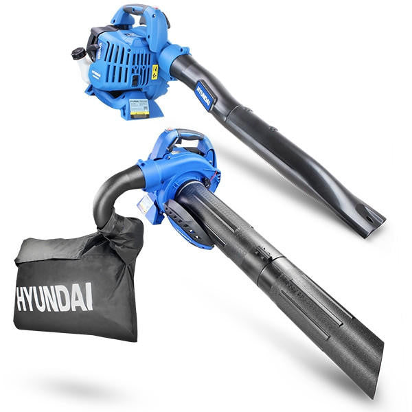 Hyundai HYBV2600X 3-in-1 petrol leaf blower, garden vac and shredder