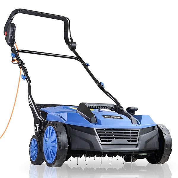 Hyundai HYSC1800E 38cm electric lawn scarifier and aerator