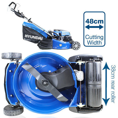 Hyundai HYM480SPER roller lawnmower view 5