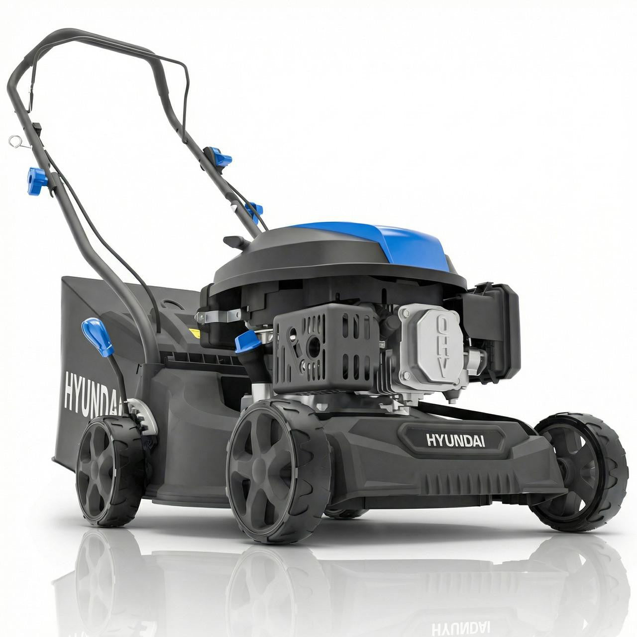 Hyundai HYM16130PX 16 inch 40cm hand-push petrol lawnmower