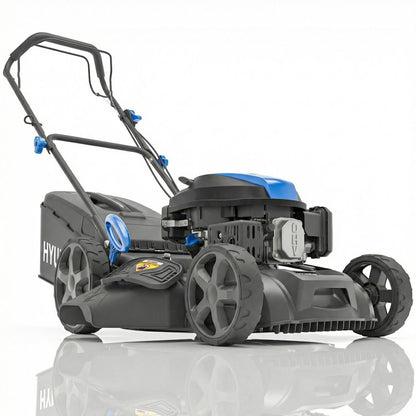 Hyundai 18" / 46cm Self-Propelled Petrol Lawnmower, 139cc, Mulching (HYM18150SPX)