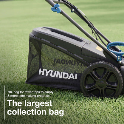 Hyundai HYM22200SPEX petrol lawnmower view 5