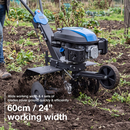 Hyundai HYT175EX petrol tiller view 2