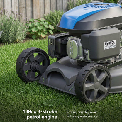 Hyundai 17" / 43cm Self-Propelled Petrol Lawnmower (HYM17150SPX) view 5