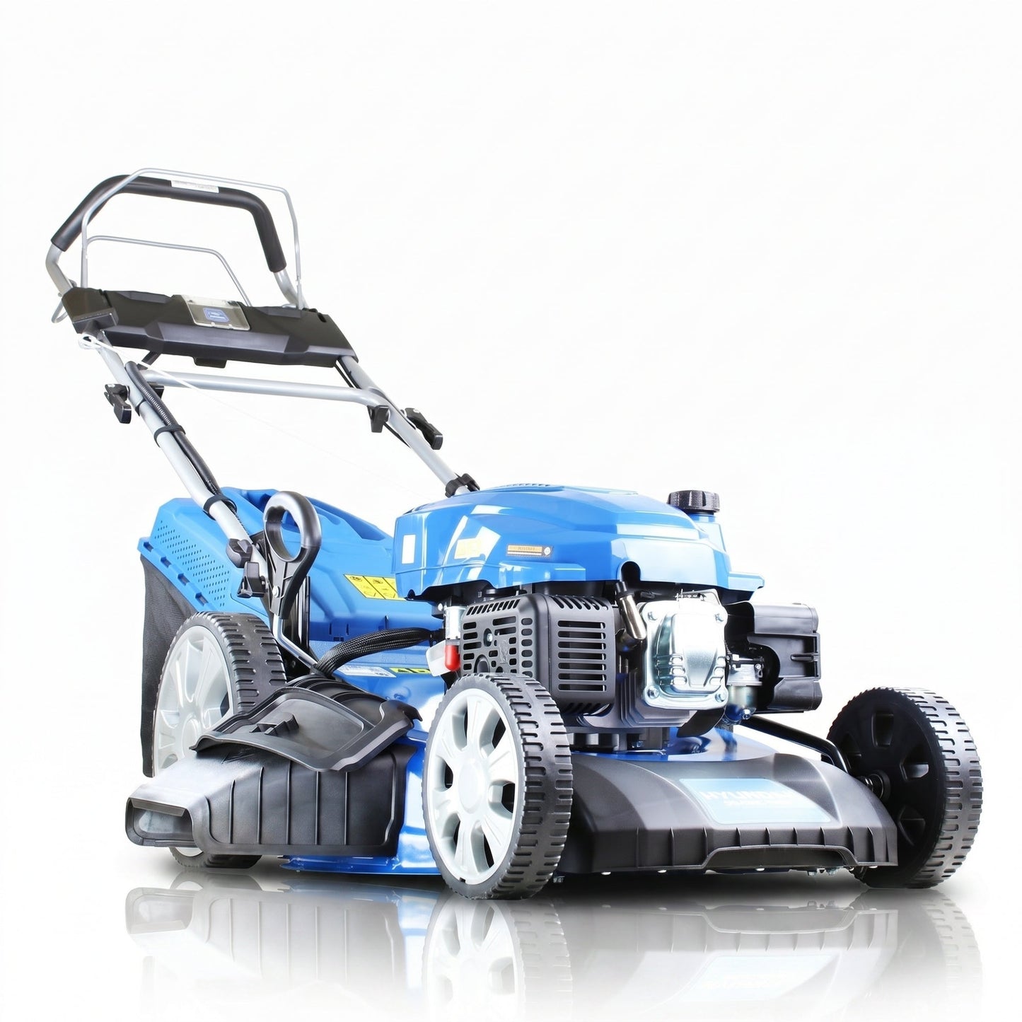 Hyundai HYM530SPEX 21 inch electric-start self-propelled petrol lawnmower