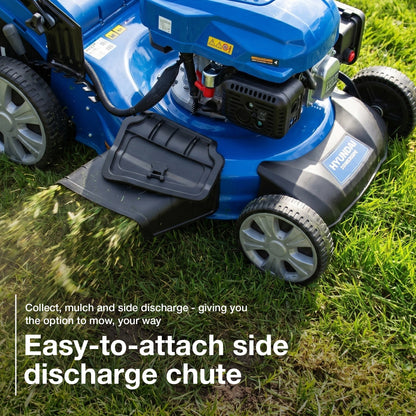 Hyundai HYM530SPEX petrol lawnmower view 4
