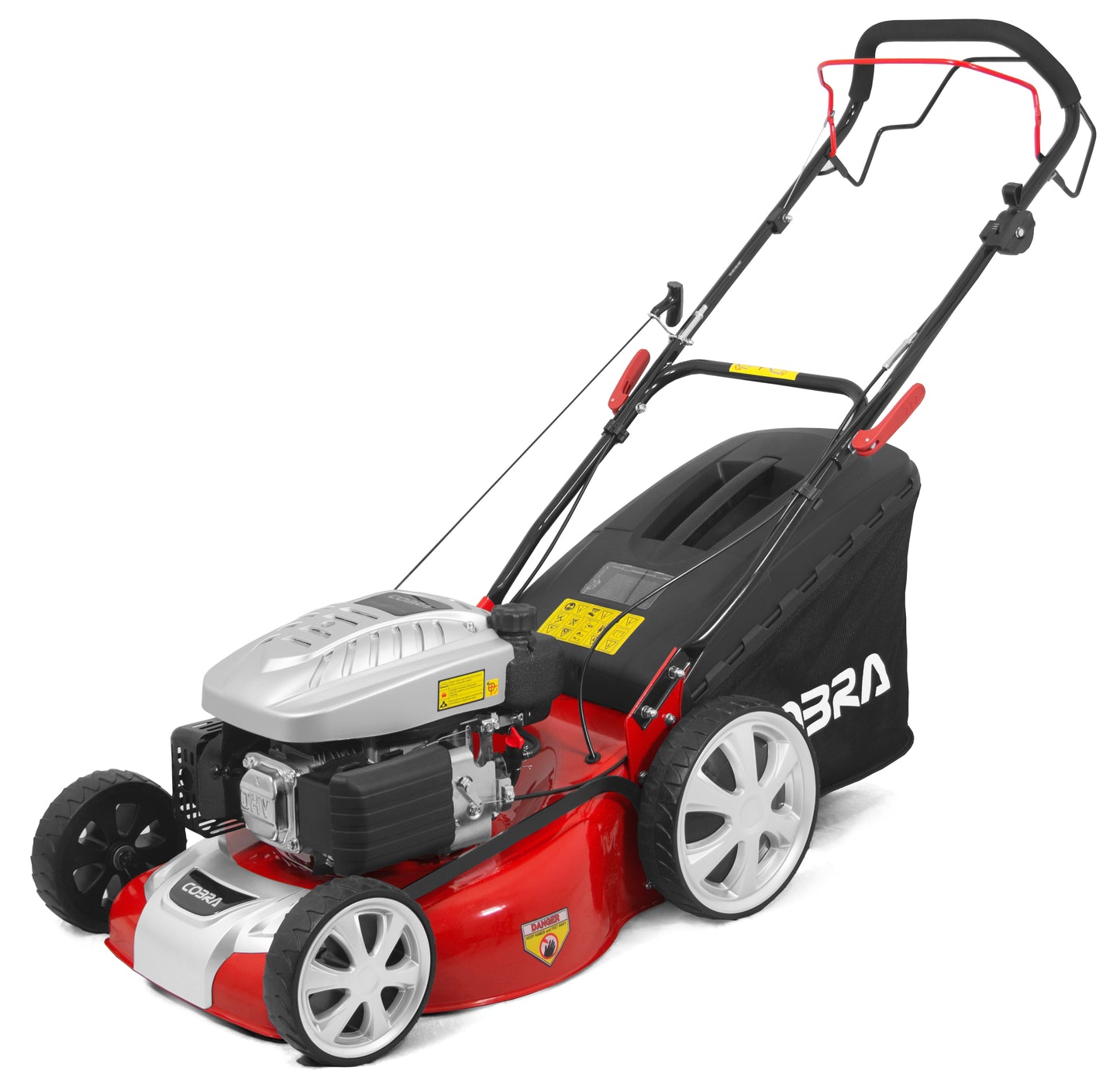 Cobra M51SPC 20-inch 4-in-1 petrol self-propelled lawnmower