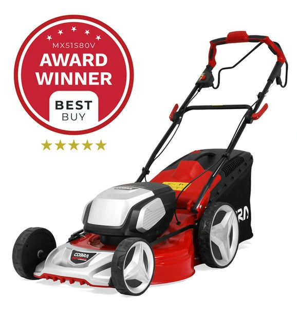 Cobra MX51S80V Twin 40v Li-Ion 3 in 1 Lawnmower