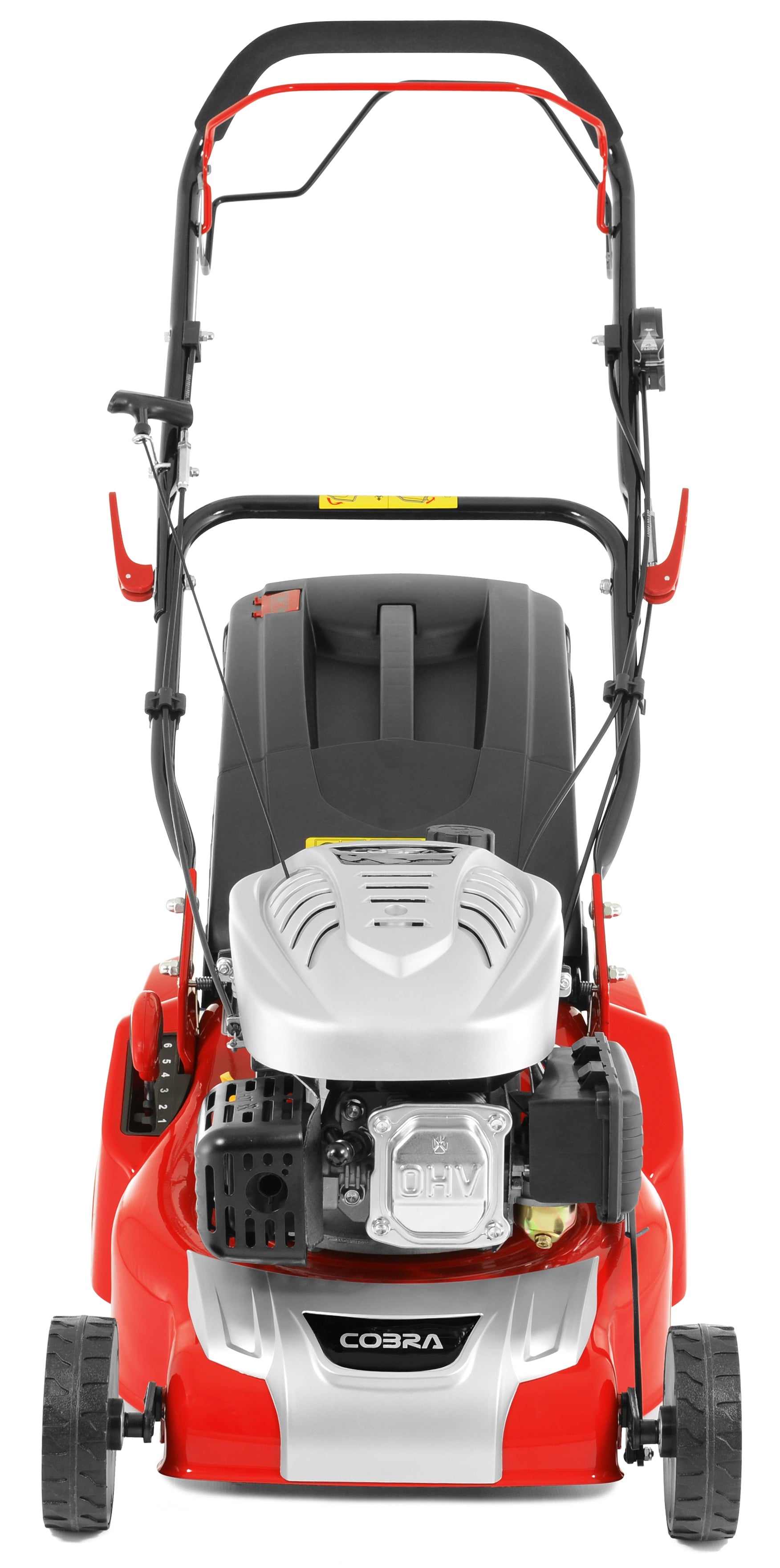 Cobra RM40SPC lawnmower, front view