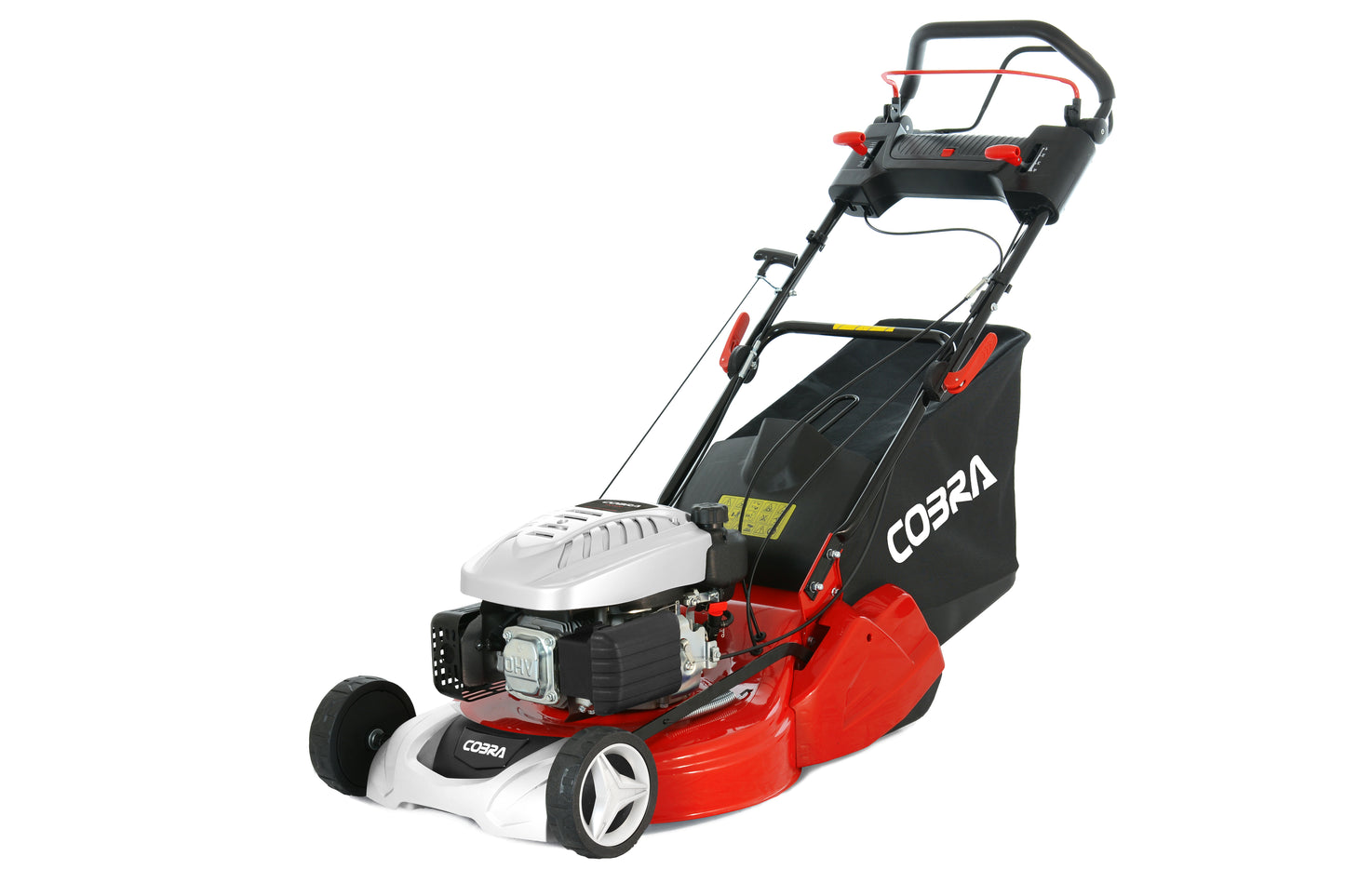 Cobra RM514SPC 20-inch petrol self-propelled rear-roller lawnmower