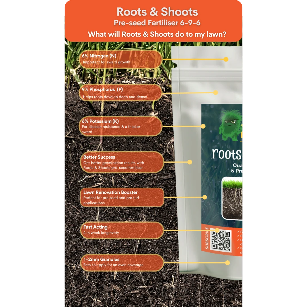 Roots & Shoots Pre-Seed Fertiliser 6-9-6