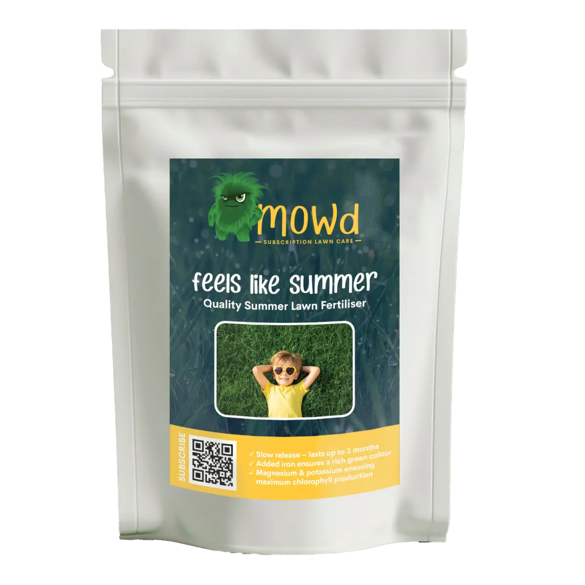 Feels like Summer 15-1-15 summer lawn fertiliser by Mowd