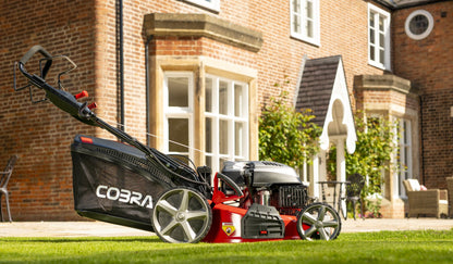 Cobra MX534SPCE 21 inch electric start petrol self-propelled lawnmower