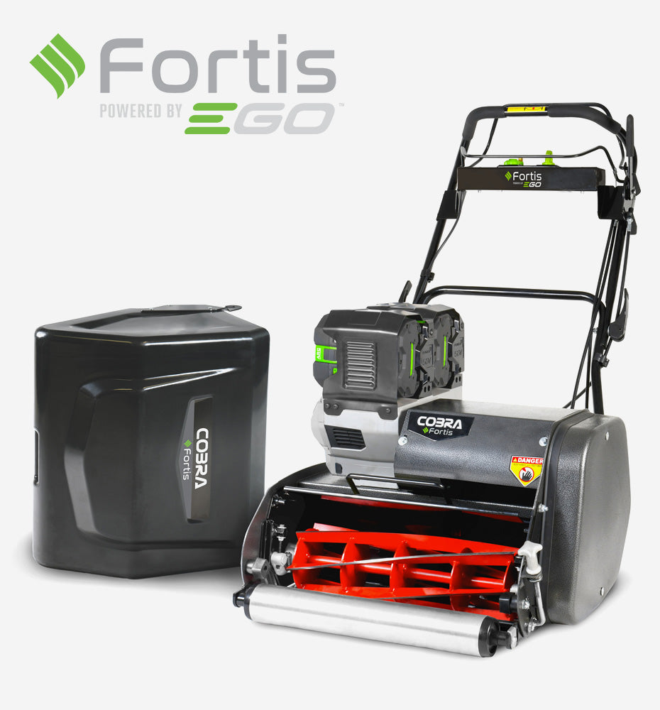 Cobra Fortis 20E cordless EGO battery cylinder lawnmower