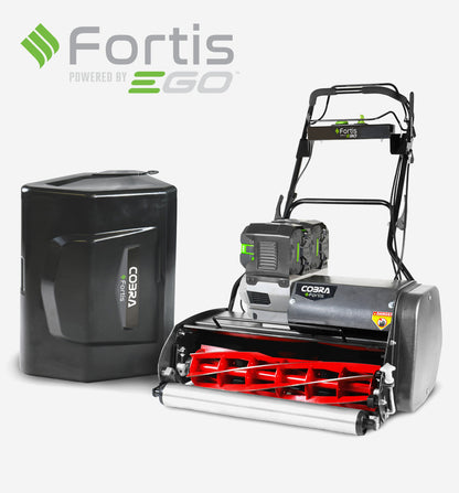 Cobra Fortis 25E cordless EGO battery cylinder lawnmower
