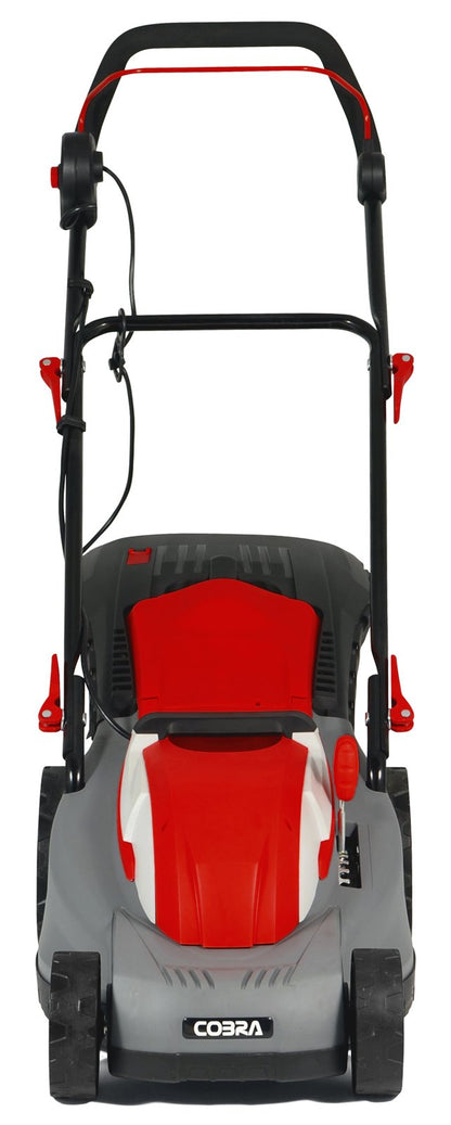Cobra GTRM38 electric lawnmower, front view