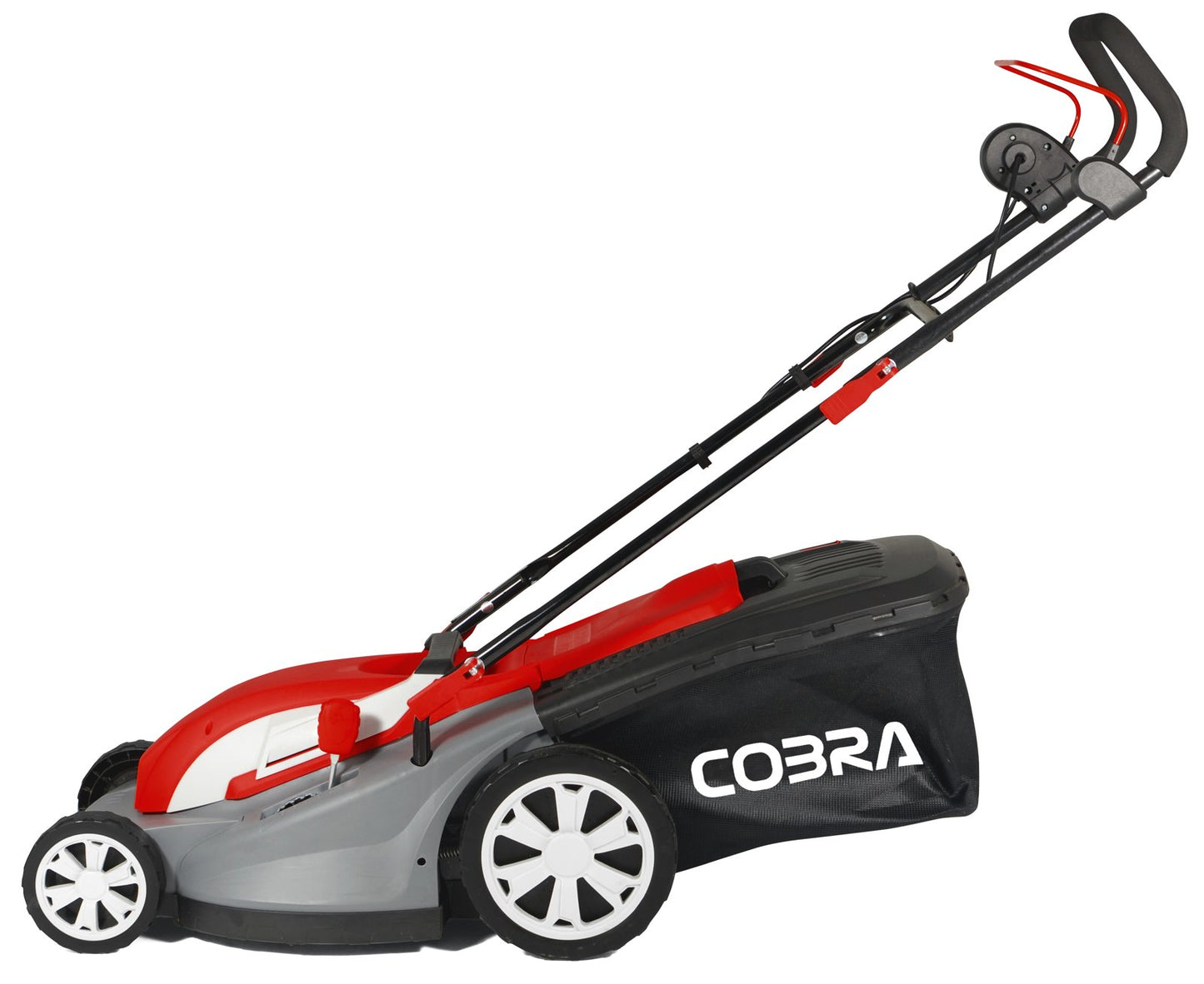 Cobra GTRM40 electric lawnmower, side view
