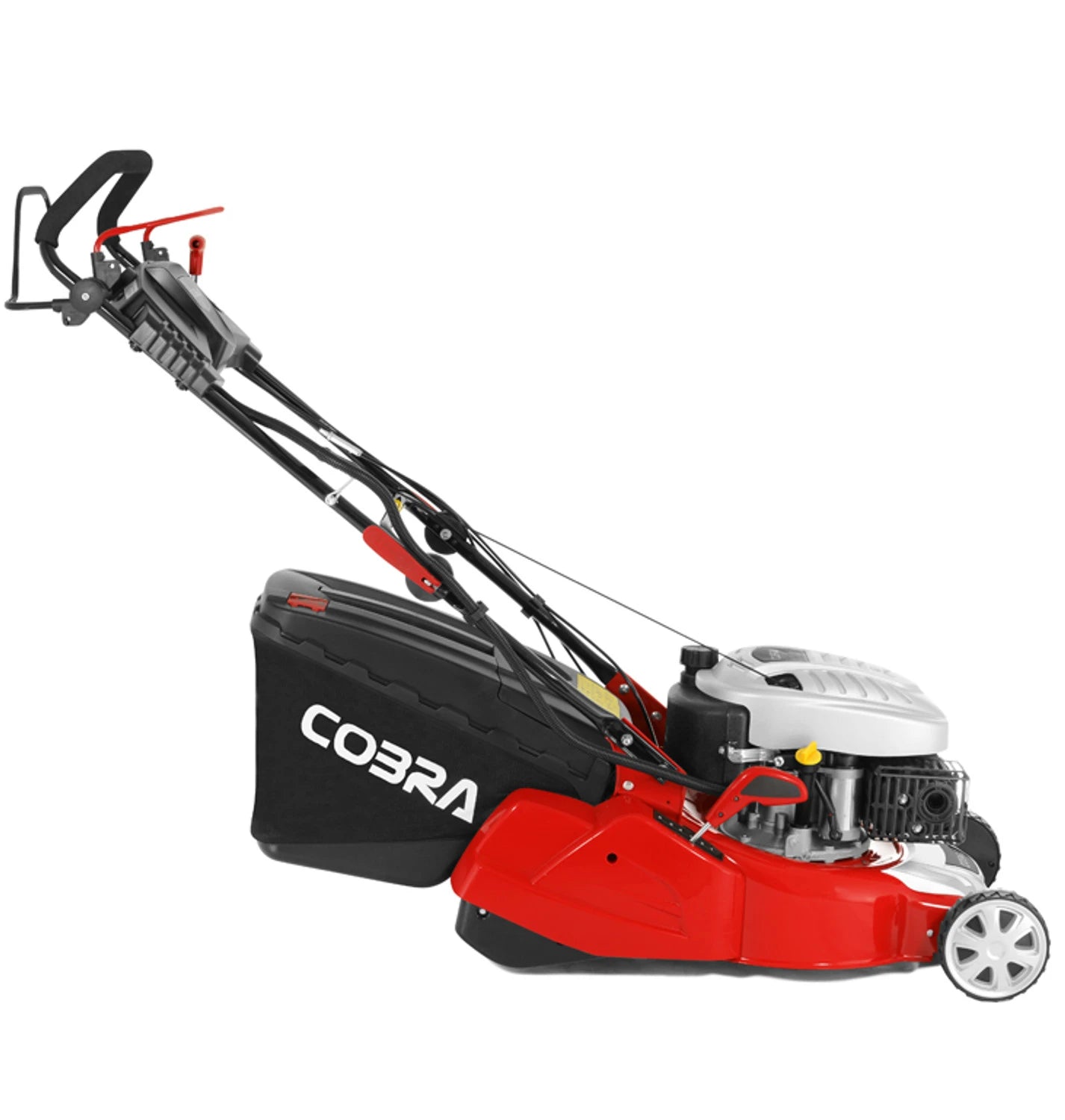 Cobra RM40SPCE 16" Electric Start Petrol Powered Self Propelled Rear Roller Lawnmower