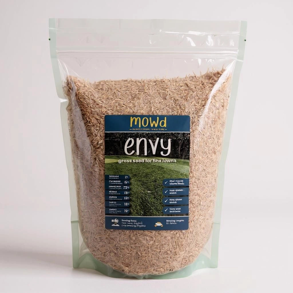 Envy fine lawn seed by Mowd